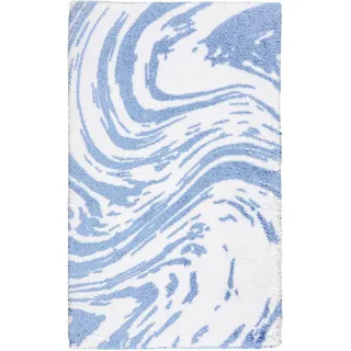 Egeria Marble Blau 70 x 120 cm