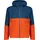 Fix Hood Regenjacke Herren Orange 56