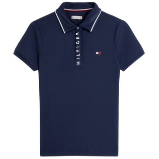 Tommy Hilfiger Performance Poloshirt Damen DESERT SKY FS 2023, Größe: L