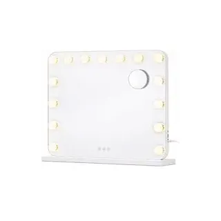 Hollywood-Schminkspiegel mit 15 dimmbaren LEDs