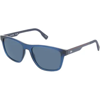 Lacoste L6078S Herren-Sonnenbrille Vollrand Eckig Kunststoff-Gestell, blau