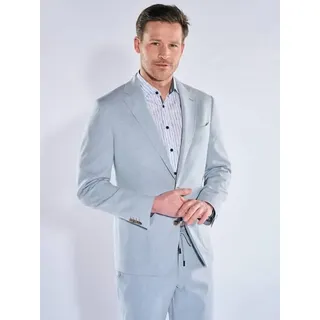 engbers Herren Leichtes Anzug-Sakko Blau slim fit uni - 52