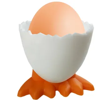 Eierbecherhalter, Hühnerfüßen-Form, Eierbecher, niedlicher Eierständerhalter, tragbarer Kücheneierhalter, kreatives lustiges Besteck für Küche, Bäckerei, Heimdekoration