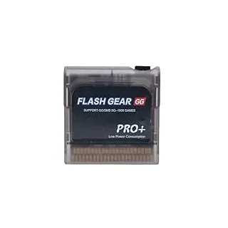 YUEHISY Flash-Spielkassette 600 in 1 für Game Gear GG-Konsole, mit Integriertem 4 GB Speicher, Unterstützung für GG/SMS/SG-Systeme