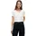Slim Cody Kurzarm-T-Shirt Mit V-ausschnitt Nos Ecru 3XL
