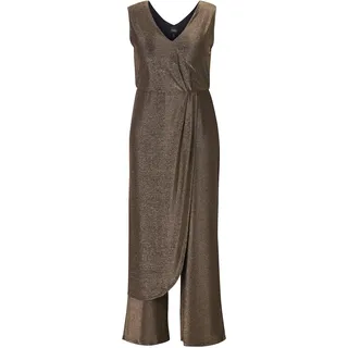 Ulla Popken Jumpsuit bronze 5XL