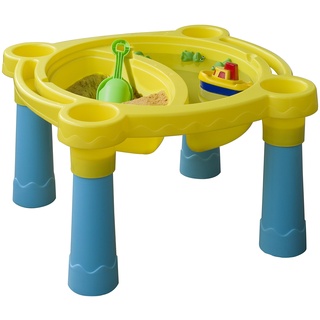 Mookie PalPlay Wasser- & Sandspieltisch für Kinder – Sensorischer Spieltisch mit Wasser und Sand, ideal für Wasserspiele im Freien, Spaß für mehrere Kinder