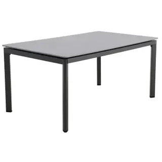 MWH Das Original Alutapo Gartentisch 160 x 95 x 74 cm Iron Grey/Armani Grey