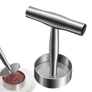 Burgerpresse, Patty-Maker, Fleischpresse, Antihaftbeschichtete Fleischform, Küchenhelfer Aus Edelstahl Zum Zubereiten Von Steaks, Grillen, Würstchen Und Sandwiches – Sparen Sie Zeit