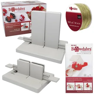 Bowdabra Morex x Combo, Bogenmacher, Mini-Bogenmacher und 91,4 m Golddraht