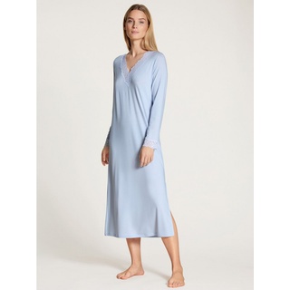 CALIDA Nachthemd Elegant Dreams Damen (1-tlg) blau XS (36-38)