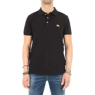 Ellesse Poloshirt für Herren, kurzärmelig, Logo, bestickt, 100 % Baumwolle - XXL