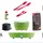 Holzkohlegrill XL Starter-Set Limettengrün
