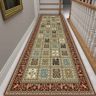 Vintage Flur Runner Teppich Lange Teppiche Läufer für Eingangs Treppen Hall-Korridor-Treppen 1m/1.5m/2m/2.5m/3m/3.5m/4m/4.5m/5m/5.5m/6m Lange Teppiche (Size : 80x300cm)