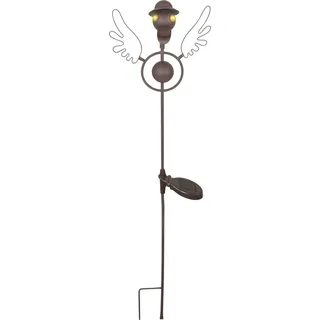 Näve Leuchten LED Solarleuchte Vogel mit LED Platine LED Solarleuchte Vogel mit LED Platine Solar-Erdspieß "Vogel" - Braun