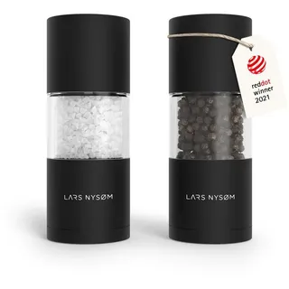 LARS NYSØM Gewürzmühle Sjael 11,6 cm Schwarz unbefüllt