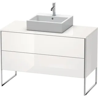 Duravit Waschtischunterschrank 2 Auszüge 120 x 77,8 cm Weiß Hochglanz