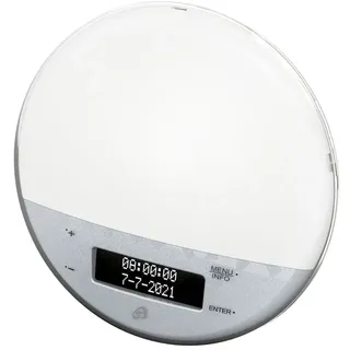Silvercrest AURIOL Lichtwecker silber