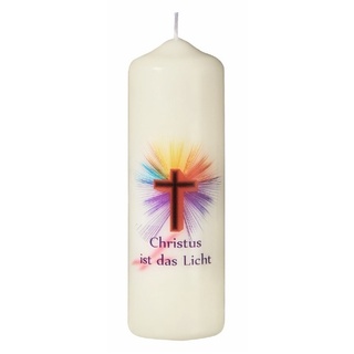 Kopschitz Kerzen Osterkerze Christus ist das Licht, 150 x Ø 50 mm