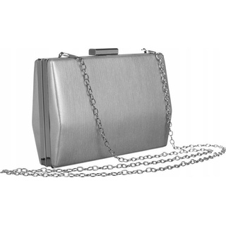 Nenurodyta, Tasche, Eine elegante Damen-Clutch an einer Lumarko-Kette!, Silber