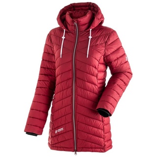 Maier Sports Funktionsjacke Notos Coat W Outdoormantel / Steppmantel mit warmer PrimaLoft® Isolation rot 36