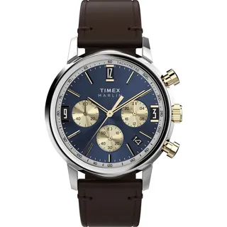 Timex Marlin Chronograph braun Edelstahl 40 mm TW2W60400