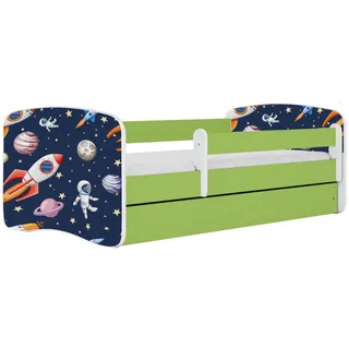 raumhirsch furniture Kinderbett Raumhirsch 80 x 180 cm Holzwerkstoff grün