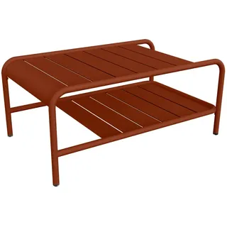 Fermob - Luxembourg niedriger Tisch, 90 x 55 cm, ockerrot