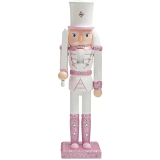 Weihnachten Nussknacker Figur, 30cm Weihnachtsdekoration Holz Nussknacker Soldat,Nussknacker Figuren Deko,Nussknacker Figur Groß für Weihnachtsdekoration Weihnachtsschmuck Christmas Decorations