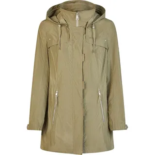 Barbara Lebek Lebek Jacke mit Kapuze in Cognac | Gr.: 46