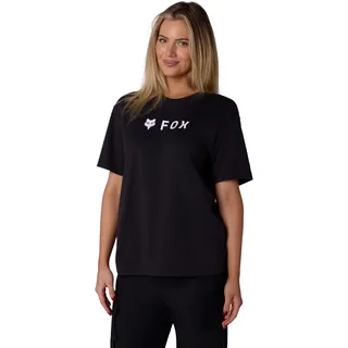 Fox Racing Absolute Kurzarm-T-Shirt für Damen, Schwarz, Größe L - L