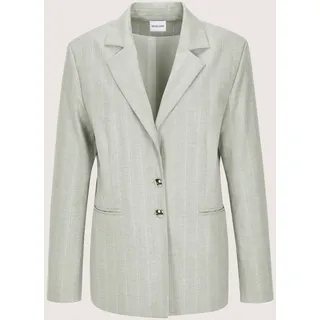 Madeleine Blazer Eleganter Einreiher mit Nadelstreifen grau/silberfarben 38