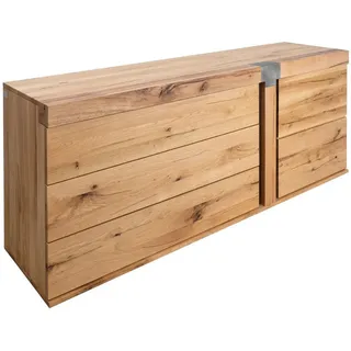 MASSIVMOEBEL24.DE NEW AMSTERDAM 180 x 75 x 45 cm Wildeiche / Zerreiche