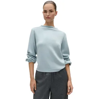 OPUS Sweatshirt Damen | Fließender Fall, Faltendetail, Funnel Neck - 44