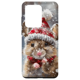 Hülle für Galaxy S20 Ultra Maus Weihnachten Maus Winter Schneeflocken Urlaub