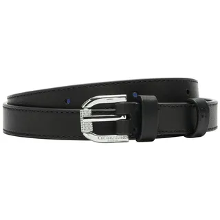 Liebeskind Berlin Ledergürtel Roller Buckle Belt 1.8 CM aus echtem Leder schwarz W85