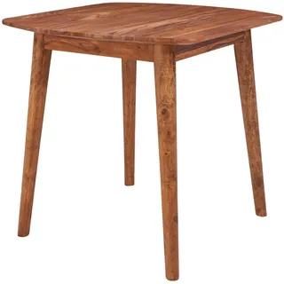 KADIMA DESIGN Sheeshamholz 80 x 78 x 80 cm braun