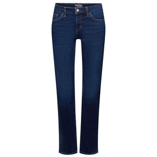 Esprit Straight-Jeans Gerade Stretchjeans aus Baumwollmix blau 28/32