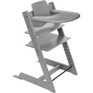 Stokke Tripp Trapp Bundle storm grey inkl. Baby Set2 + Tray