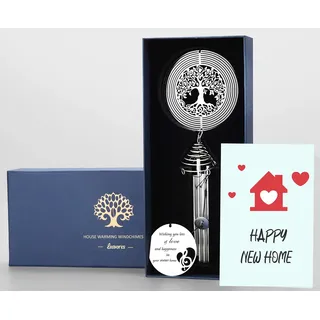 EinweihungsWindspielGeschenk – Hauseinweihungsgeschenke neues Zuhause, lustige Einweihungsgeschenke – neues Zuhause Geschenke für Zuhause – neues Zuhause Geschenkideen für Hausbesitzer Paar,