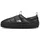 Hüttenschuhe Schwarz/Weiß 35
