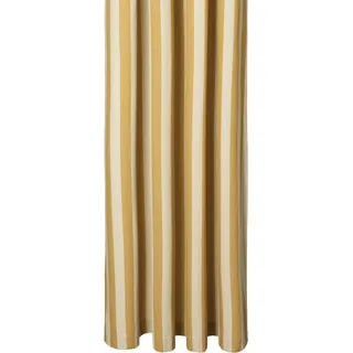 Chambray Duschvorhang gestreift gelb-beige