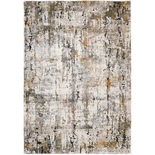 Teppich OCI DIE TEPPICHMARKE "CYRUS WALK" Teppiche Gr. B/L: 120 cm x 170 cm, 20 mm, 1 St., grün (creme, grün, gold) Esszimmerteppiche Kurzfor, maschinell gewebt, Perlglanz in der Oberfläche