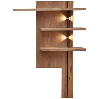 Wohn-Concept Donna Wandpaneel Wildeiche Massivholz/Echtkork Bianco furniert