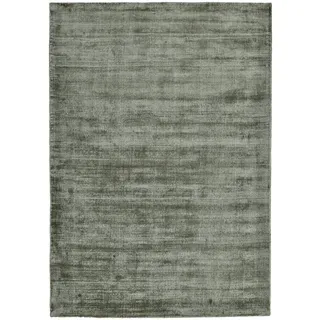 Tom Tailor Shine uni Kurzflorteppich 190 x 290 cm grün