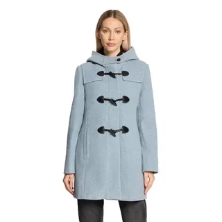GIL BRET Dufflecoat Hellblau Melange 42