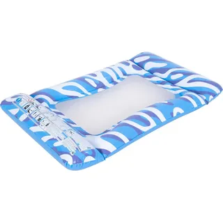 SunClub Luftmatratze Ripple Wave 117 x 76 cm Blau/Türkis