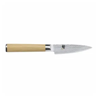 KAI Kochmesser Officemesser Shun Classic White 9 cm, made in Japan braun