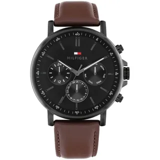 Tommy Hilfiger Multifunktionsuhr TYSON Leder 40 mm 1710704