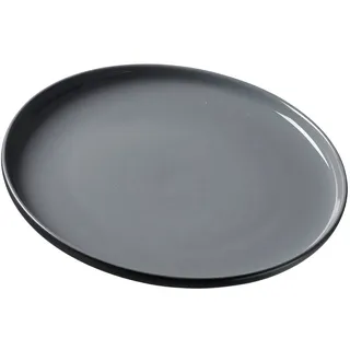 Ritzenhoff & Breker 4er Set Ritzenhoff & Breker Speiseteller Jasper Ø 26 cm Steinzeug Schwarz